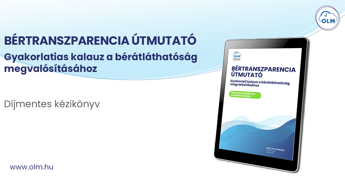 Bértranszparencia útmutató-díjmentes letölthető kézikönyv-OLM Rendszer-